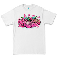 White Cancer pumpkins Cancer Awareness Premium Tee - HowdyJamesFarm