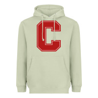Matcha cornell big red Heavyweight Hoodie - linhVisuals