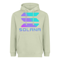 Matcha solana cryptocurrency solana Heavyweight Hoodie - linhVisuals