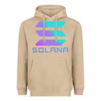 Mushroom solana cryptocurrency solana Heavyweight Hoodie - linhVisuals