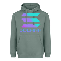 Sage solana cryptocurrency solana Heavyweight Hoodie - linhVisuals