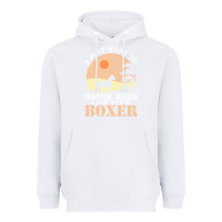 White boxer beer dog lover t  shirt boxer beer dog lover t  shirt Heavyweight Hoodie - linhVisuals