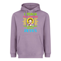 Lavender i teach tiny humans about jesus Heavyweight Hoodie - linhVisuals