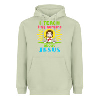 Matcha i teach tiny humans about jesus Heavyweight Hoodie - linhVisuals