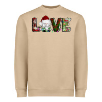 Mushroom love christmas gnome Heavyweight Sweatshirt - AdoDesignShop