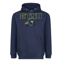 Navy etsu buccaneers Heavyweight Hoodie - linhVisuals