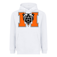 White mercer bears Heavyweight Hoodie - linhVisuals