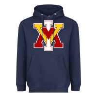 Navy vmi keydets Heavyweight Hoodie - linhVisuals