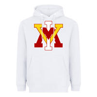 White vmi keydets Heavyweight Hoodie - linhVisuals