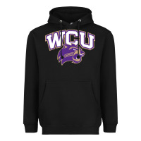 Black western carolina catamounts Heavyweight Hoodie - linhVisuals