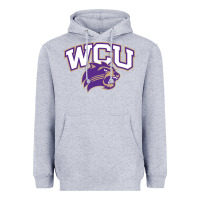Heather Grey western carolina catamounts Heavyweight Hoodie - linhVisuals
