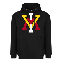 Black vmi keydets Heavyweight Hoodie - linhVisuals