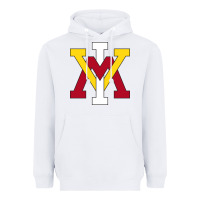White vmi keydets Heavyweight Hoodie - linhVisuals