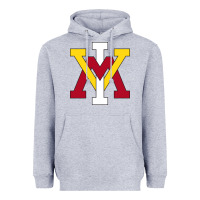 Heather Grey vmi keydets Heavyweight Hoodie - linhVisuals