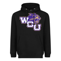 Black western carolina catamounts Heavyweight Hoodie - linhVisuals