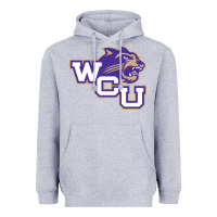 Heather Grey western carolina catamounts Heavyweight Hoodie - linhVisuals