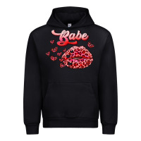 Black babe with kiss Urban Hoodie - RanaPortraitStore