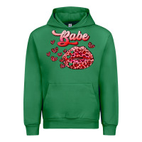 Emerald babe with kiss Urban Hoodie - RanaPortraitStore