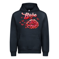 Navy babe with kiss Urban Hoodie - RanaPortraitStore