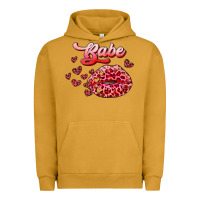 Pigment Peanut Butter babe with kiss Urban Hoodie - RanaPortraitStore