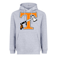 Heather Grey tecumseh junior senior high school Heavyweight Hoodie - linhVisuals