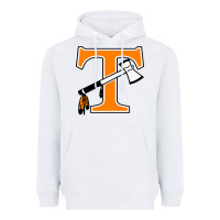 White tecumseh junior senior high school Heavyweight Hoodie - linhVisuals
