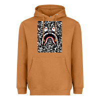 Meerkat Bape Shark Army Heavyweight Hoodie - linhVisuals