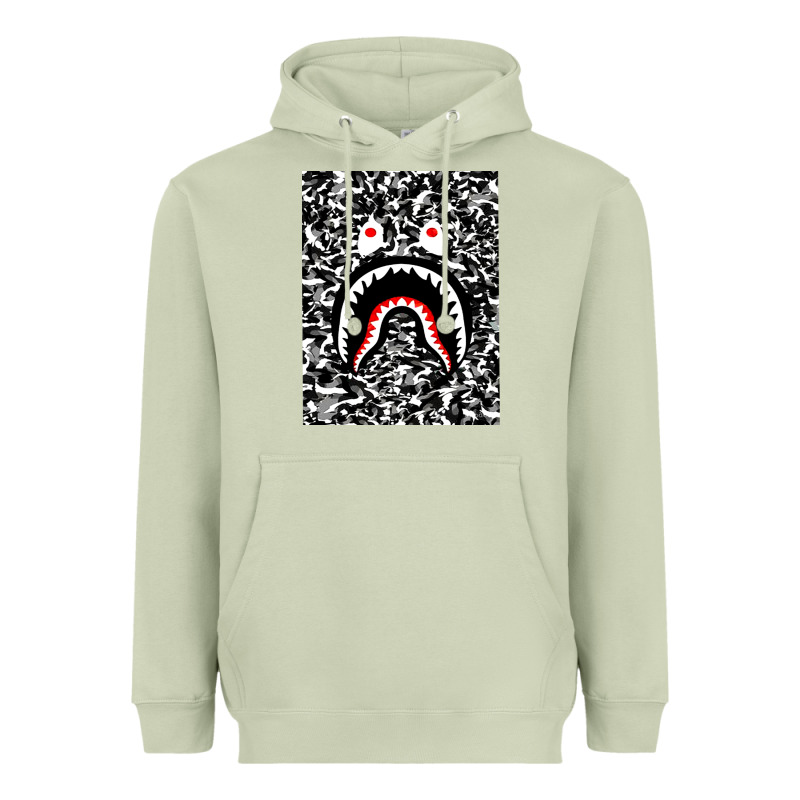 Bape Shark Army Heavyweight Hoodie by linhVisuals | Teevron