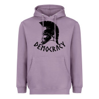 Lavender democracy Heavyweight Hoodie - linhVisuals