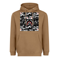 Bape Shark Army Heavyweight Hoodie | Teevron