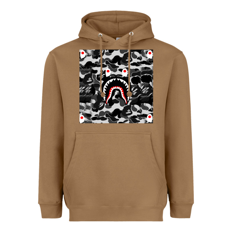 Bape Shark Army Heavyweight Hoodie by linhVisuals | Teevron