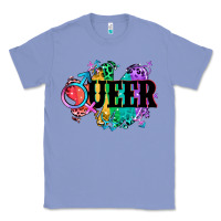 Colony Blue Queer Classic Tee - CowGirlArtShop