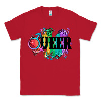 Red Queer Classic Tee - CowGirlArtShop