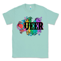 Seafoam Queer Classic Tee - CowGirlArtShop