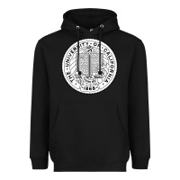 Black university of california Heavyweight Hoodie - linhVisuals