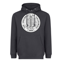 Smoke university of california Heavyweight Hoodie - linhVisuals