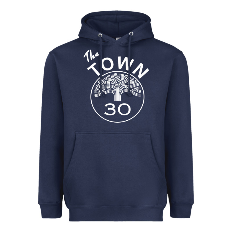 The Town Heavyweight Hoodie by linhVisuals | Teevron
