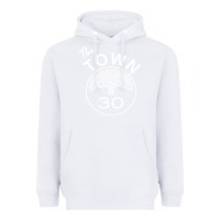 White the town Heavyweight Hoodie - linhVisuals