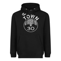 Black the town Heavyweight Hoodie - linhVisuals
