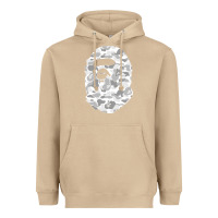Mushroom Gorilla Head Shot Heavyweight Hoodie - linhVisuals