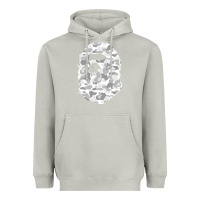 Moon Dust Gorilla Head Shot Heavyweight Hoodie - linhVisuals