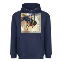 Navy STATE CHAMPS MIREL 5 Heavyweight Hoodie - linhVisuals