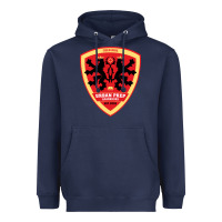 Navy urban prep charter academy for young men Heavyweight Hoodie - linhVisuals
