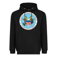 Black department of redundancy department Heavyweight Hoodie - linhVisuals