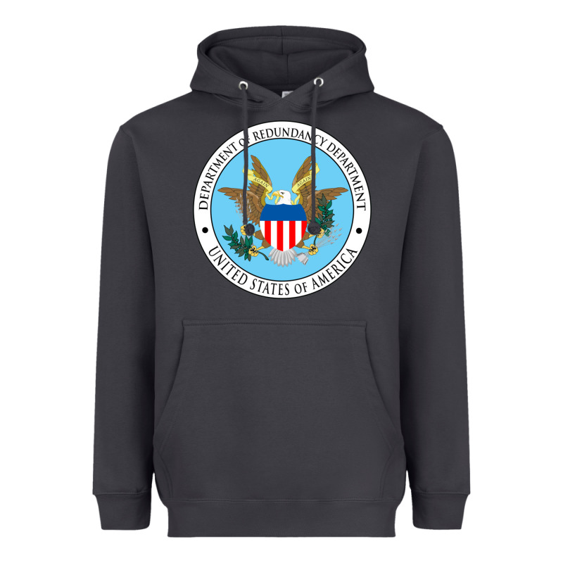 Department Of Redundancy Department Heavyweight Hoodie by linhVisuals | Teevron