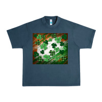 Midnight Navy St. patricks day Urban Heavy Tee - FaDigitalArtStudio