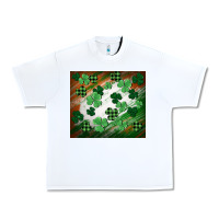 White St. patricks day Urban Heavy Tee - FaDigitalArtStudio
