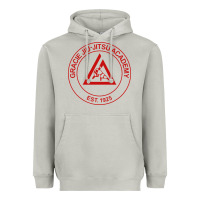Gracie Jiu Jitsu Academy Heavyweight Hoodie | Teevron