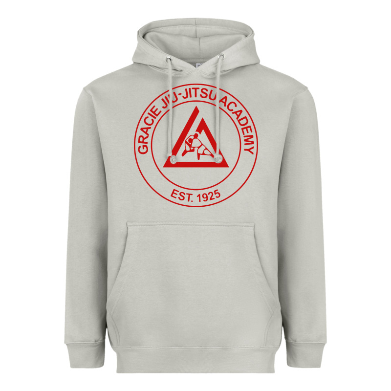 Gracie Jiu Jitsu Academy Heavyweight Hoodie by linhVisuals | Teevron