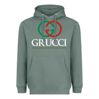 Sage grucci Heavyweight Hoodie - linhVisuals